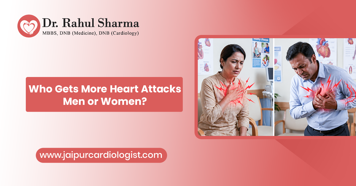 Who Gets More Heart Attacks: Men or Women?